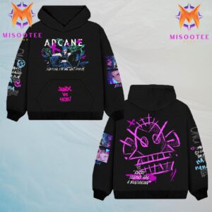 Arcane League Of Legends Jinx Was Here Sheesh I Am Not That Crazy Hoodie