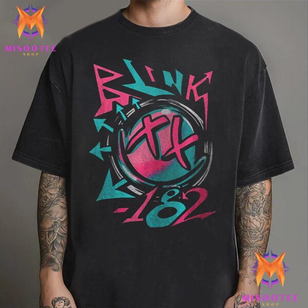 Blink 182 Vintage Graphic Retro Pop Punk Style Unisex T-Shirt