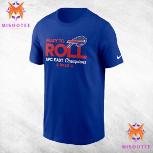 Buffalo Bills x Nike 2024 AFC East Division Champions Locker Room Trophy Collection Ready To Roll All Over Print Shirt