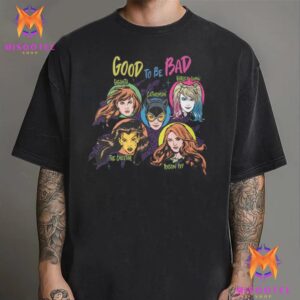 DC Good To Be Bad The Unique Color Of Each Character Giganta Catwomen Harley Quinn The Cheetah Poison Ivy Unisex T-Shirt