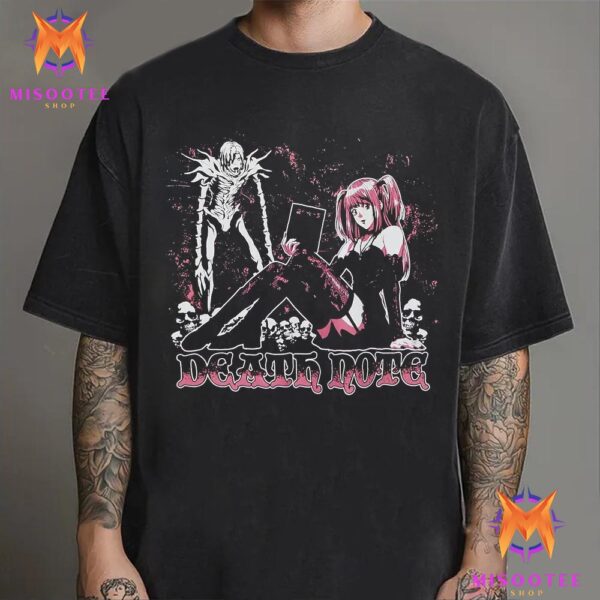 Death Note Featuring Misa Amane And Rem Graphic Unisex T-Shirt