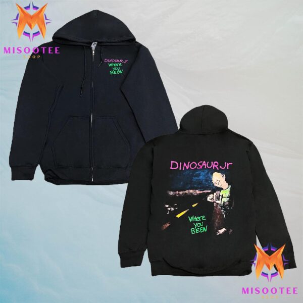 Dinosaur Jr Celebrating 30 Years Of Where You Been In California 3 Night From December 4th To 6th 2024 Zip Hoodie