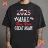 Donald Trump Happy New Year 2025 New Year New Hope Unisex T-Shirt