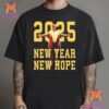 Donald Trump Happy New Year 2025 The New Year Is Red Again Unisex T-Shirt