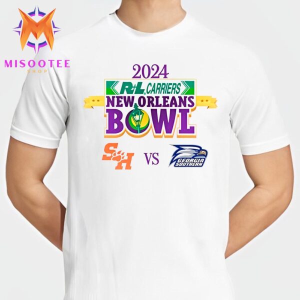 Georgia Southern Football Vs Sam Houston Football In The New Orleans Bowl At Caesars Superdome On December 19th 2024 Unisex T-Shirt