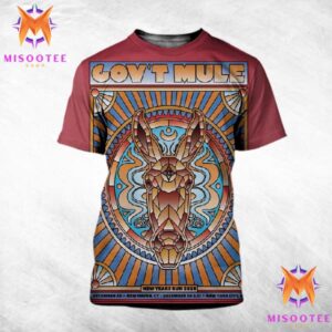 Gov’t Mule New Years Run 2024 Shows In New Haven CT And New York City NY All Over Print Shirt