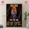 Slipknot Tour At Quarterback Immobilien Arena Leipzig Germany On December 9th 2024 Wall Decor Canvas Poster