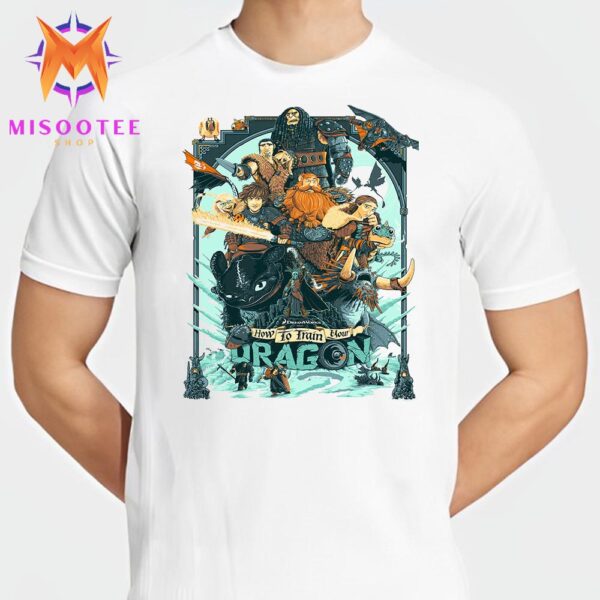 How To Train Your Dragon 2 Only In Theater On June 13th 2025 Fantastic Unisex T-Shirt