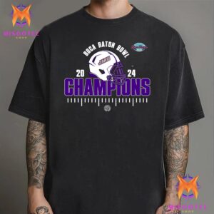 James Madison Dukes Football Is The Champions Of Boca Raton Bowl 2024 Unisex T-Shirt