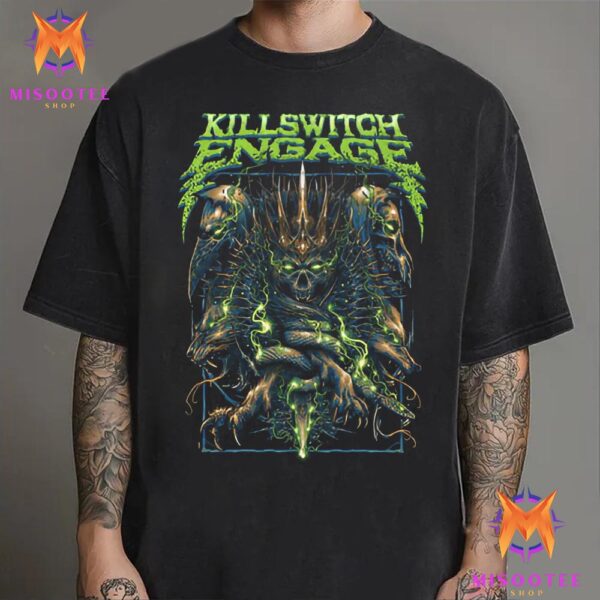 Killswitch Engage Skull Crown Graphic Unleash The Metal Spirit Unisex T-Shirt