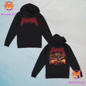 Killswitch Engage This Consequence Album Dark Red Logo With Corpse Pile Graphic Design Unisex Hoodie