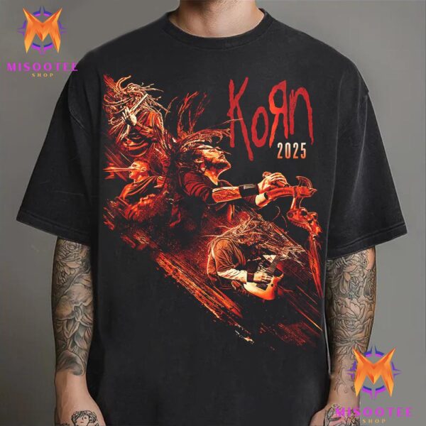 Korn 2025 Tour Germany Dates Featuring Special Guests Spiritbox On June 10th 2025 Unisex T-Shirt