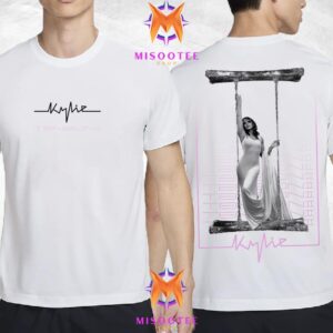 Kylie Minogue Tension II Logo Two Sides Unisex T-Shirt