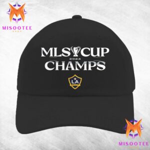 Los Angeles Galaxy 2024 MLS Cup Champions Standard Whistle Classic Hat Cap