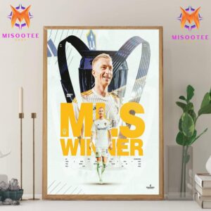 Marco Reus Wins 2024 MLS Cup With Los Angeles Galaxy At Age 35 Wall Decor Canvas Poster