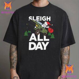 Marshmello Santa Claus Sleigh All Day Unisex T-Shirt