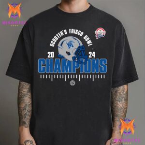 Memphis Tigers Football Champions Of Scooter’s Frisco Bowl 2024 Unisex T-Shirt