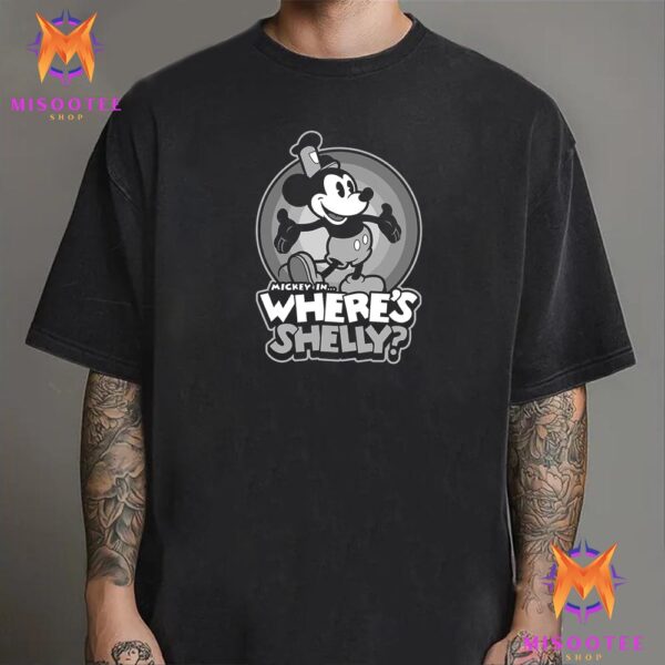 Mickey In Where Is Shelly Unisex T-Shirt