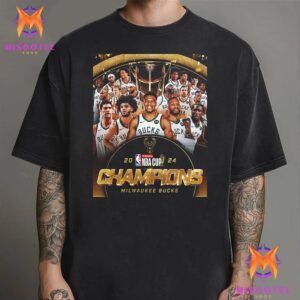 Milwaukee Bucks Are the 2024 Emirates NBA Cup Champions Unisex T-Shirt