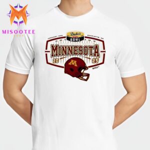 Minnesota Golden Gophers Football In 2025 Duke’s Mayo Bowl Helmet Unisex T-Shirt