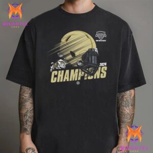 Navy Midshipmen Football Is The Champion Of The 2024 LM Armed Forces Bowl Helmet Unisex T-Shirt