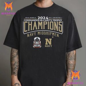 Navy Midshipmen Football Is The Champion Of The 2024 LM Armed Forces Bowl Unisex T-Shirt