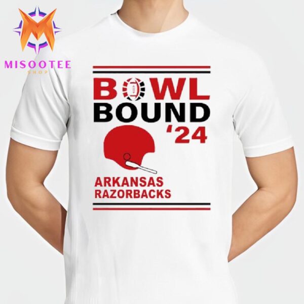 Official Arkansas Razorbacks 2024 Bowl Season Bowl Bound Unisex T-Shirt