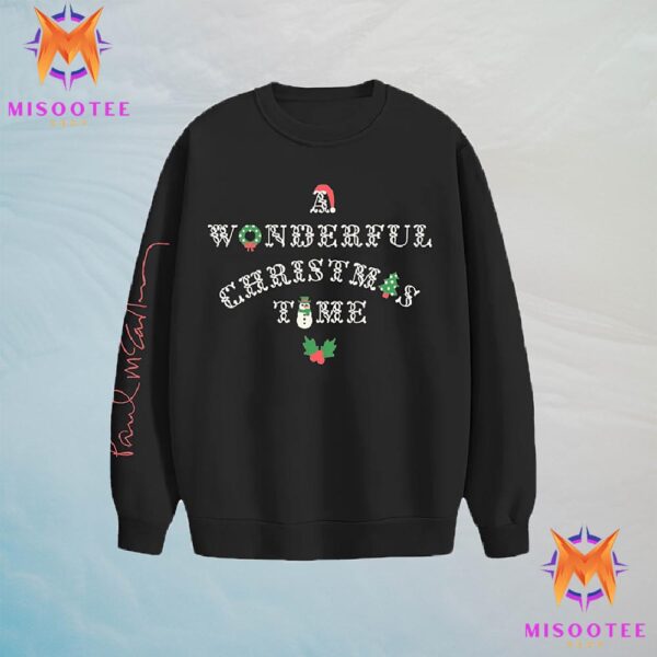 Paul McCartney A Wonderful Christmas Time All Over Print Sweatshirt