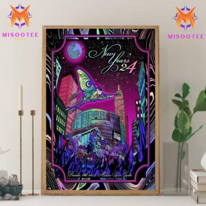 Phish Event New Years 2024 4 Nights At Madison Square Garden New York From December 28th To 31st 2024 Rainbow Edition Wall Decor Canvas Poster