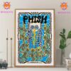 Phish In New York NYE Shows 4 Nights At The Garden From December 28th To 31st 2024 Wall Decor Canvas Poster