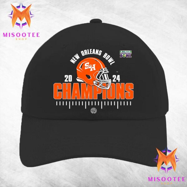 Sam Houston Bearkats Football Is The Champions Of New Orleans Bowl 2024 Classic Hat Cap