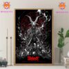 Slipknot 25th Anniversary Here Comes The Pain Tour At First Direct Arena Leeds UK On December 14th 2024 Wall Decor Canvas Poster