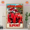 Slipknot Concert At Utilita Arena Birmingham UK On December 18th 2024 Wall Decor Canvas Poster