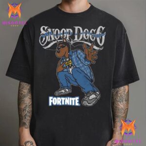 Snoop Dogg x Fortnite Unique Design With Scooby Doo Hip Hop Style Unisex T-Shirt