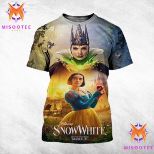 Snow White Of Disney The Classic Story Comes To Life Only In Theaters On March 21st 2025 All Over Print Shirt