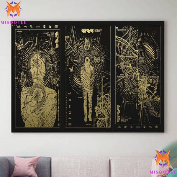 Sound Tribe Sector 9 STS9 In New Orleans NYE Shows From December 29th To 31st 2024 Wall Decor Canvas Poster