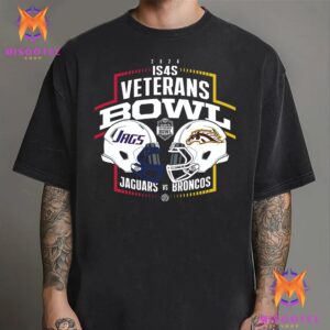 South Alabama Football Vs Western Michigan Football Head To Head In The Veterans Bowl At Cramton Bowl Montgomery Alabama On December 14th 2024 Unisex T-Shirt