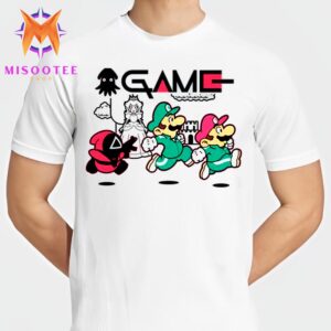 Squid Game 2 Super Mario Unisex T-Shirt