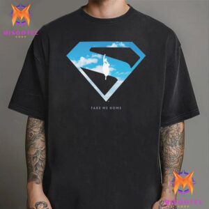 Superman 2025 Movie Take Me Home Blue Sky Unisex T-Shirt