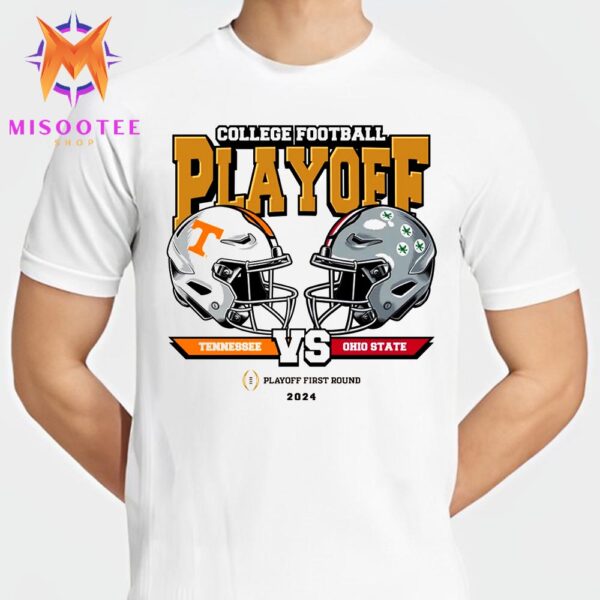 Tennessee Football Vs Ohio State Football College Football Playoff 2025 First Round Head To Head Unisex T-Shirt