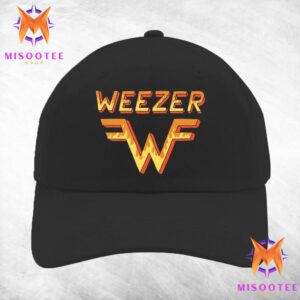 Weezer Flame Logo Classic Hat Cap