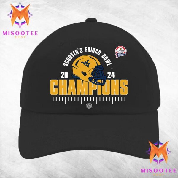 West Virginia Mountaineers Football Champions Of Scooter’s Frisco Bowl 2024 Classic Hat Cap