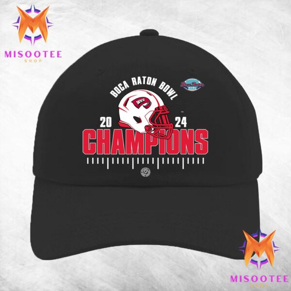 Western Kentucky Hilltoppers Football Is The Champions Of Boca Raton Bowl 2024 Classic Hat Cap