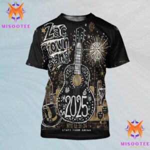 Zac Brown Band NYE Show 2025 At State Farm Arena Atlanta GA On December 31st 2024 All Over Print Shirt