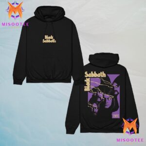 Black Sabbath Logo 1973 Illustration Two Sides Unisex Hoodie