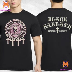 Black Sabbath Master Of Reality Trippy Skull Two Sides Unisex T-Shirt