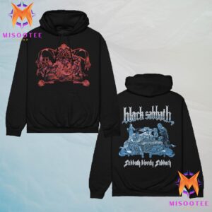 Black Sabbath Sabbath Bloody Sabbath 50th Anniversary Graphic Two Sides Unisex Hoodie