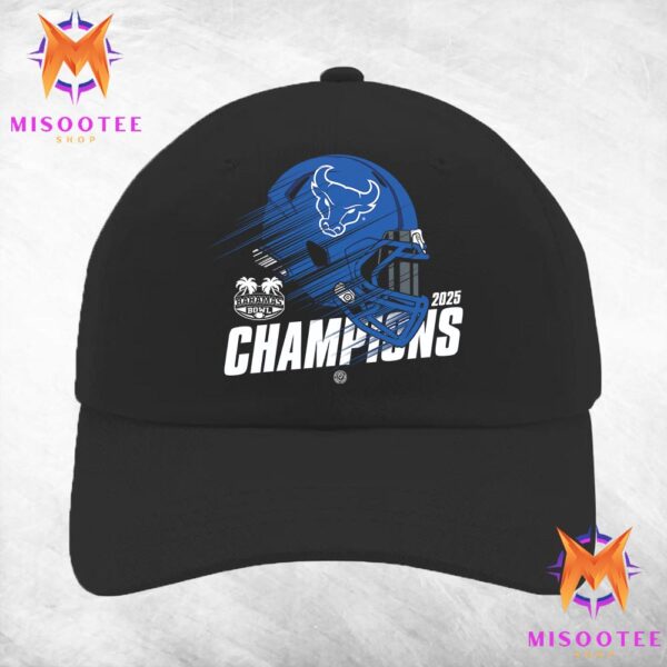 Buffalo Bulls Football Is The Champions Of The 2025 Bahamas Bowl Classic Hat Cap