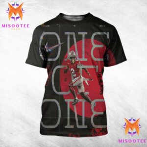 Caleb Downs Ohio State Buckeyes NCAA Division I Football Bowl Subdivision One Of One All Over Print Shirt