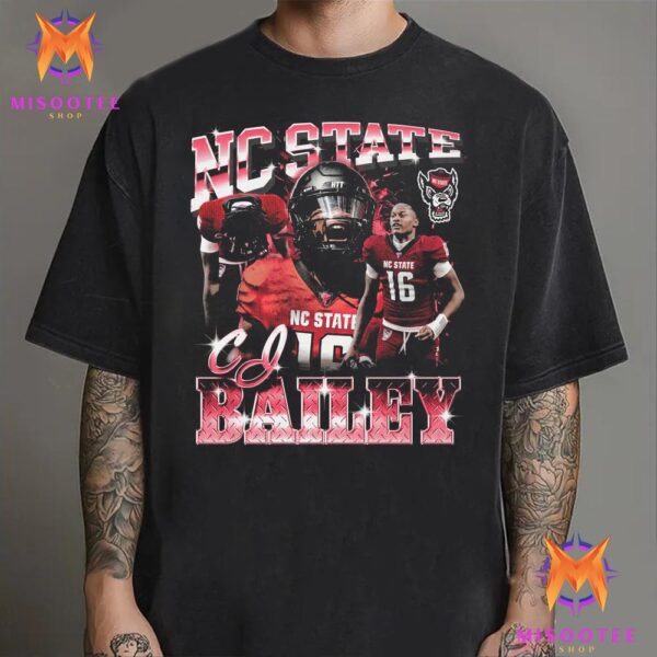 Cedrick Bailey Of NC State Wolfpack 90s Graphic Unisex T-shirt